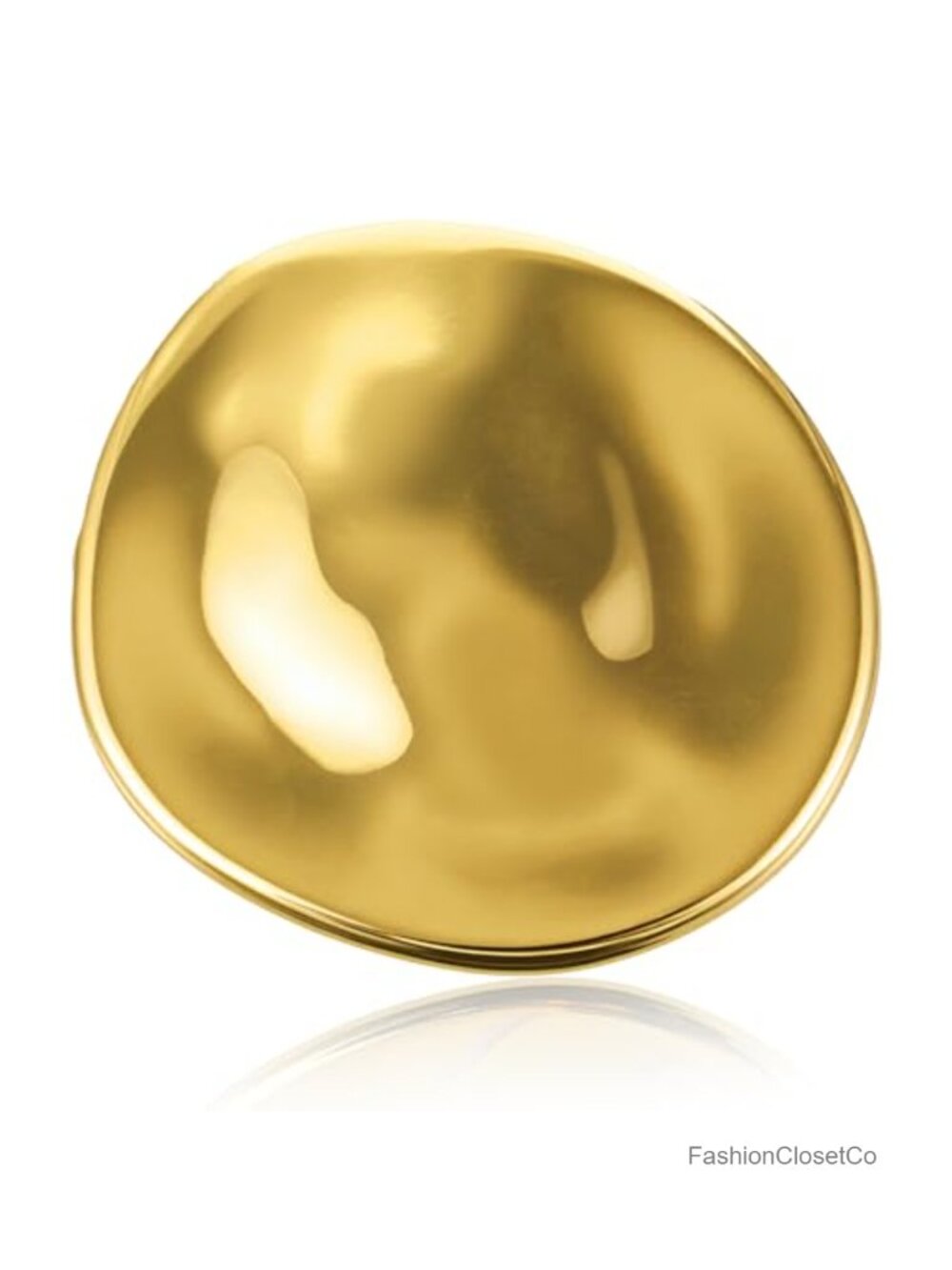 Geometric Metal Brooch Pin Zinc Alloy Vintage Teardrop Sweater Shawl Pin